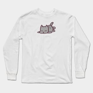 Kitty Cat Nap Time Long Sleeve T-Shirt